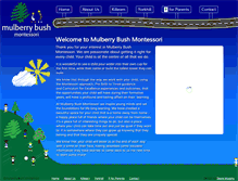 Tablet Screenshot of mymulberrybush.com